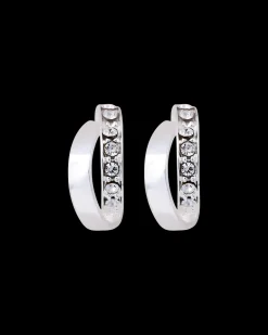 Boucles d'oreilles argentées - Rings