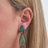 Boucles d'oreilles clips - Awesome Agate