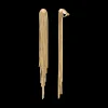 Boucles d'oreilles clips - Golden Elegance