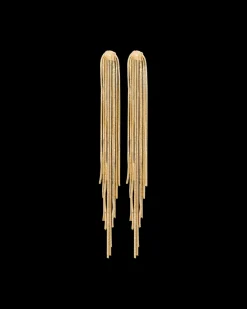 Boucles d'oreilles clips - Golden Elegance