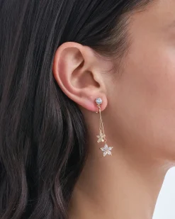 Boucles d'oreilles clips - Golden Blossom