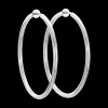 Boucles d’oreilles clips - Shiny Silver