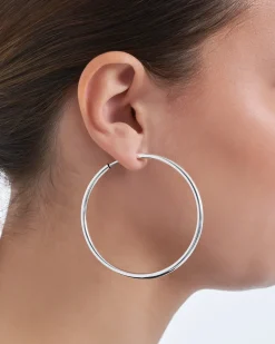 Boucles d’oreilles clips - Shiny Silver