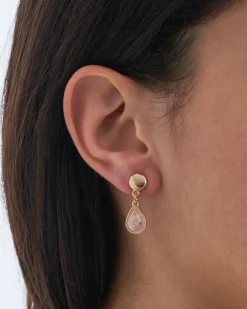 Boucles d'oreilles clips - Perfect Quartz