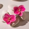 Boucles d'oreilles clips - Glitter Bloom