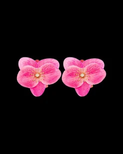 Boucles d'oreilles clips - Glitter Bloom