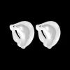 Boucles d'oreilles clips - Smooth Silver