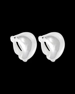 Boucles d'oreilles clips - Smooth Silver