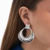 Boucles d'oreilles clips - Hammered Wonder