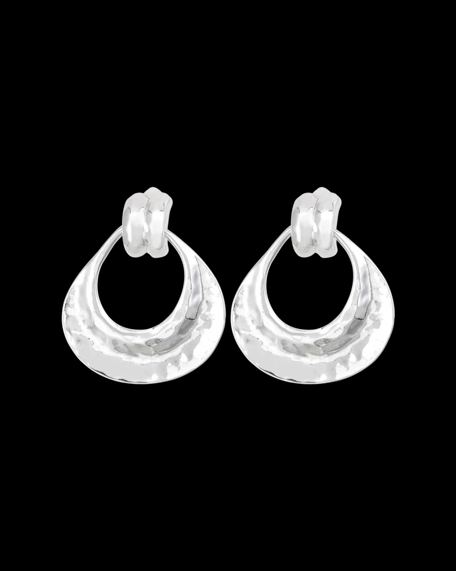 Boucles d'oreilles clips - Hammered Wonder