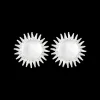 Boucles d'oreilles clips - Silver Sun