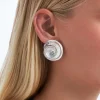 Boucles d'oreilles clips - Silver Shells