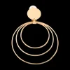 Boucles d’oreilles clips - «Anneaux»