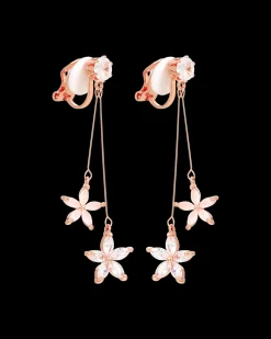 Boucles d'oreilles clips - Rose Blossom