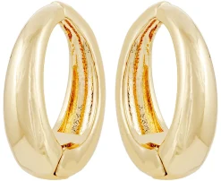 Boucles d'oreilles clips - Golden Classic