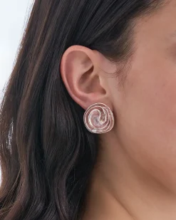 Boucles d'oreilles clips - Blooming Whirl