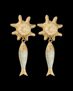 Boucles d'oreilles clips - Big Sun