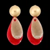 Boucles d'oreilles clips - Scarlet Stack