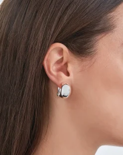 Boucles d'oreilles clips - Silver