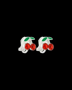 Boucles d'oreilles clips fille - Sweet Cherry