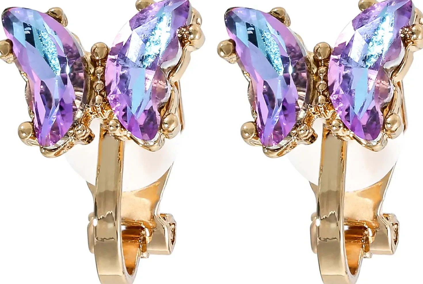 Boucles d'oreilles clips pour enfant - Sparkling Spring