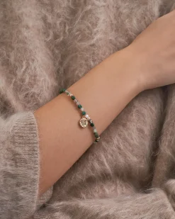 Bracelet - Agate Pearls