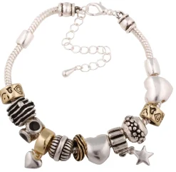 Bracelet - Beads Silver/Gold