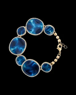 Bracelet - Blue Enamel