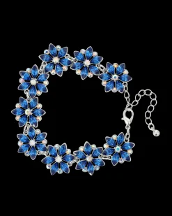 Bracelet - Blue Flower