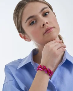 Bracelet - Floral Pink