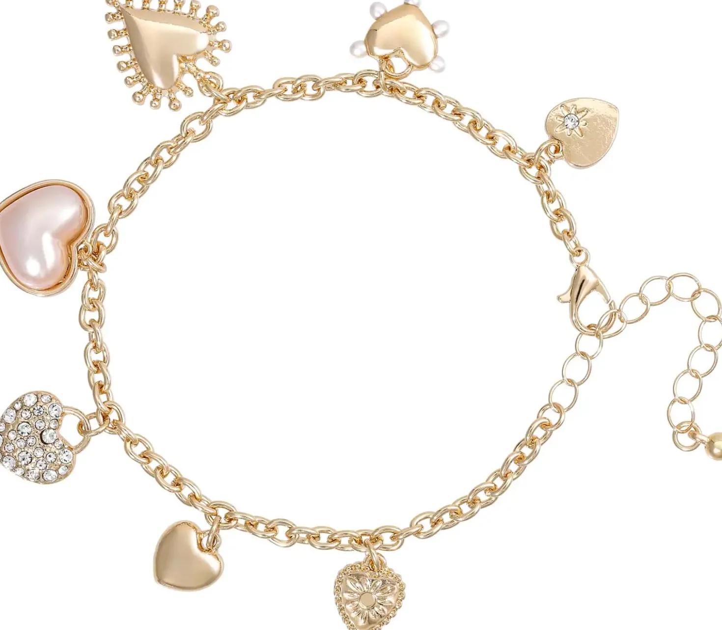 Bracelet - Golden Hearts