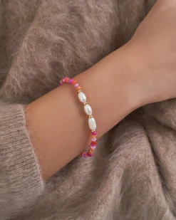 Bracelet - Pink Jade