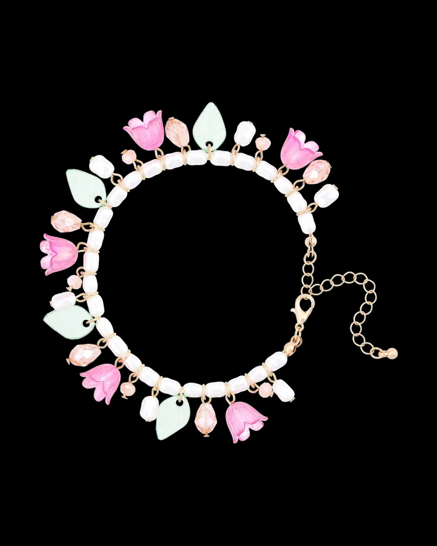 Bracelet - Pink Tulip