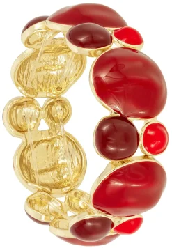 Bracelet - Red Shapes
