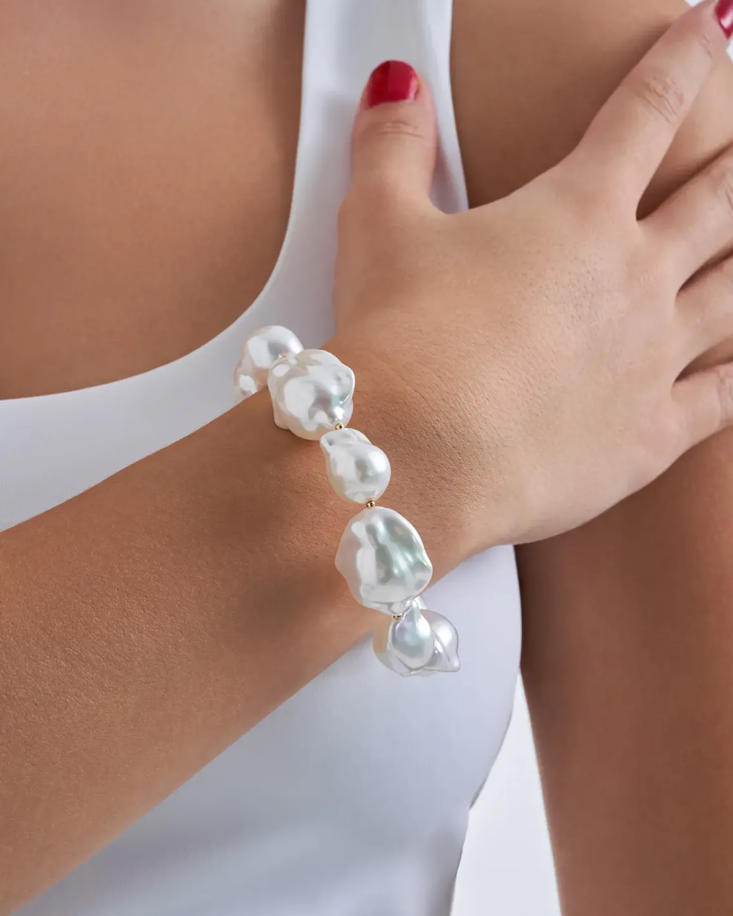 Bracelet - White Breeze