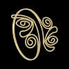 Bracelet de biceps - Golden Squiggle