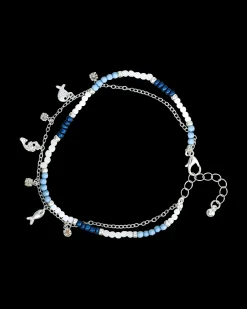 Bracelet de cheville - Blue Beads