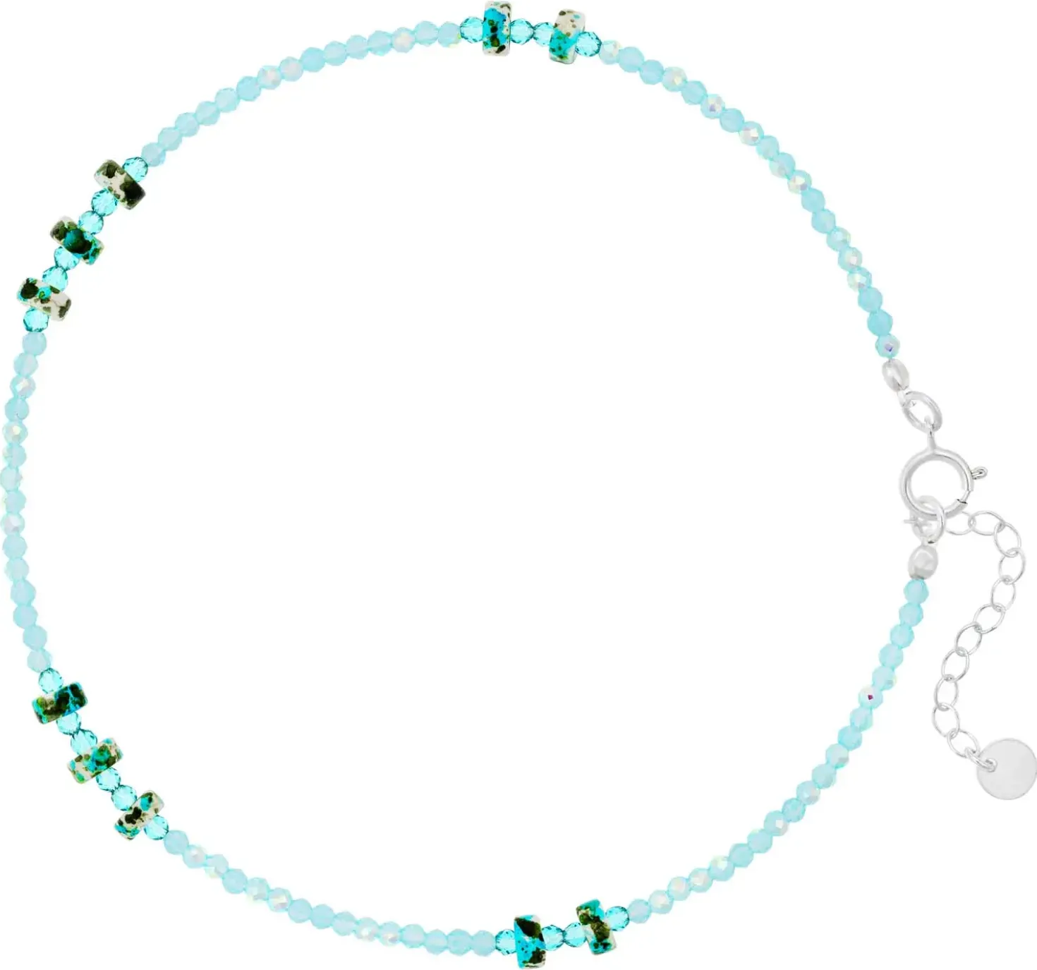 Bracelet de cheville - Blue Sea