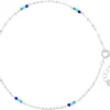 Bracelet de cheville - Blue Sequins