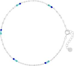 Bracelet de cheville - Blue Sequins