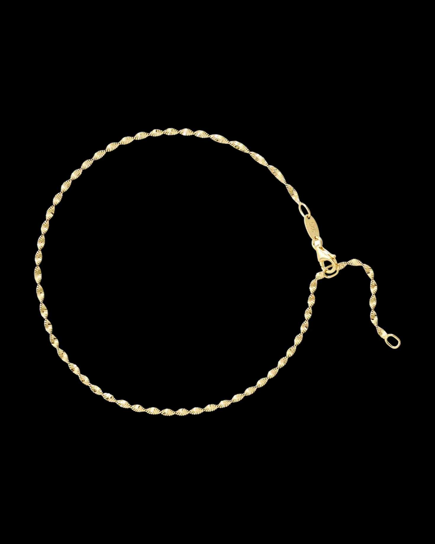 Bracelet de cheville - Golden Chain