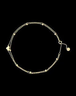 Bracelet de cheville - Golden Hearts