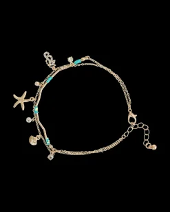 Bracelet de cheville - Sparkling Pendants