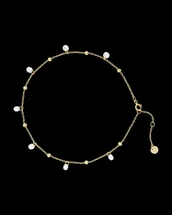 Bracelet de cheville - Zirconia Gold