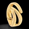 Bracelet jonc - Golden Aesthetic