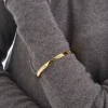 Bracelet jonc - Golden Essence