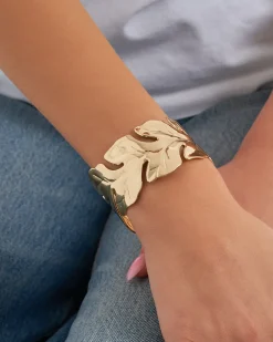 Bracelet jonc - Golden Forest