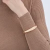 Bracelet jonc - Golden Hinge