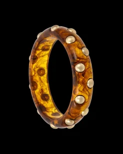 Bracelet jonc - Golden Studs