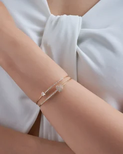 Bracelet jonc - Heart Rows